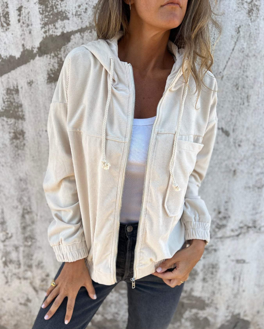 ELLA | Hooded Zip Jacket
