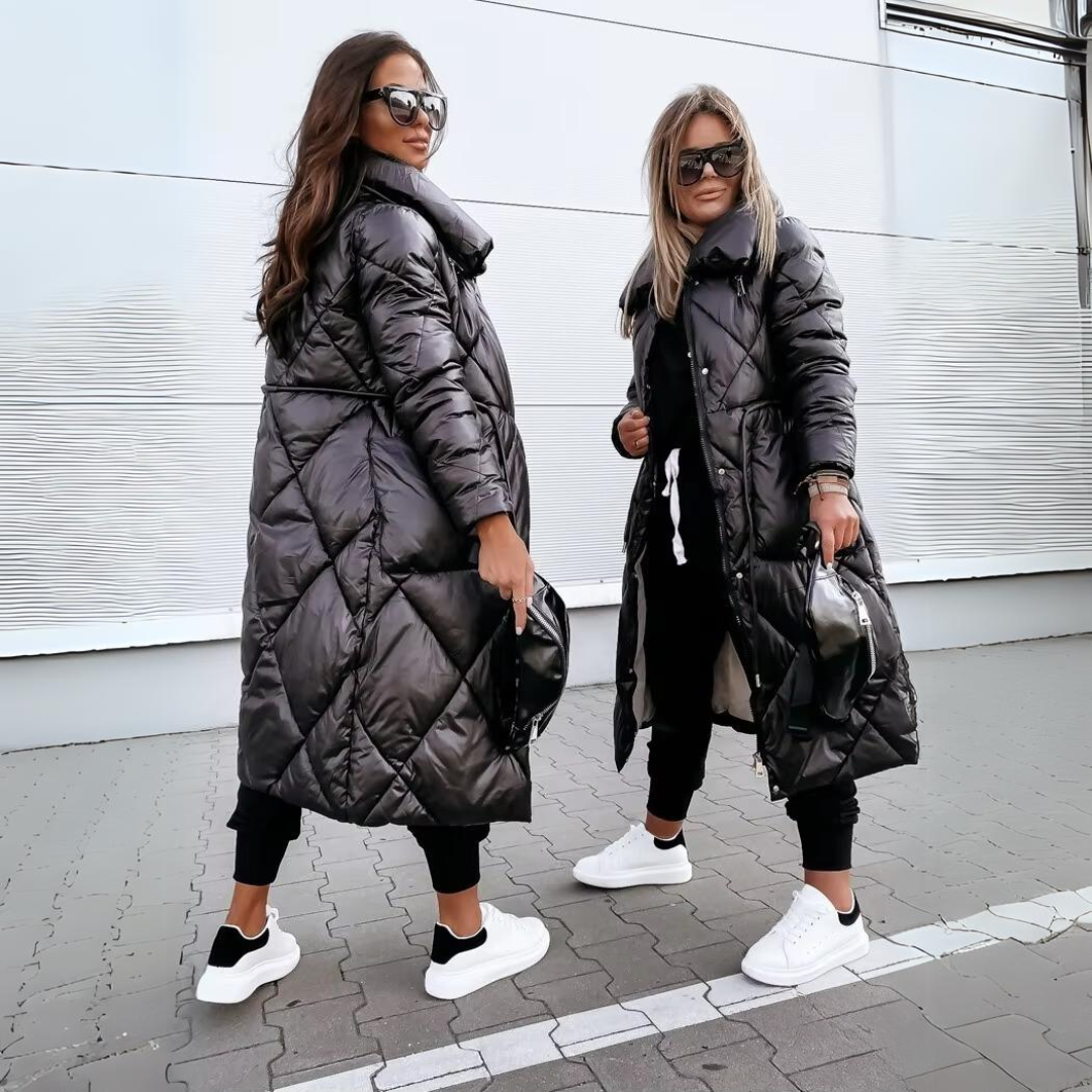 Althea | Long Padded Cotton Jacket