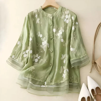 Nicole | Light Cotton Blouse