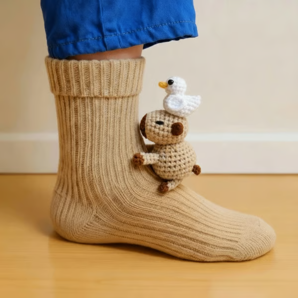 Soft Knit Cuddle Socks