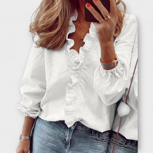 Sarah – An Elegant and Unique Blouse