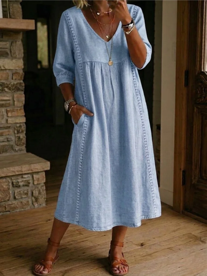 Sienna™ | Light dress with discreet pockets