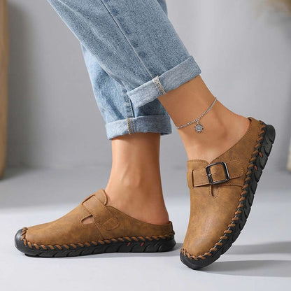 Jane Buckle Clogs