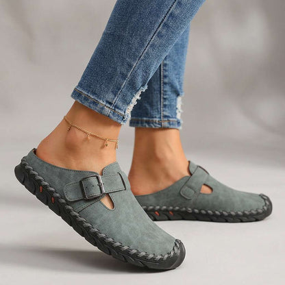 Jane Buckle Clogs