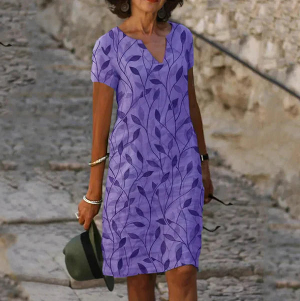 AVERY | ELEGANT SUMMER DRESS WITH TUMMY COVER