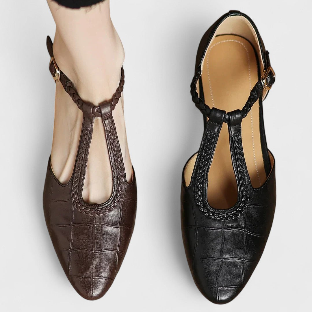 ELENA™| ORTHOPEDIC SHOES - Ivory Assembly