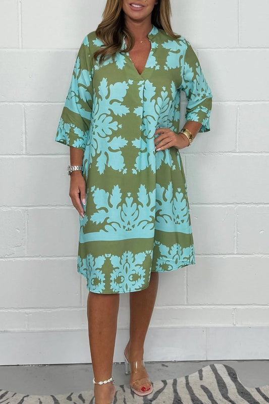 Ivy™ | Elegant Everyday Floral Maxi Dress